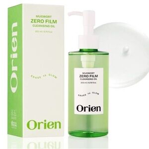 Orien MUGWORT Zero Film CLEANSING OIL 6.76 fl.oz./200ml ~ New & Sealed